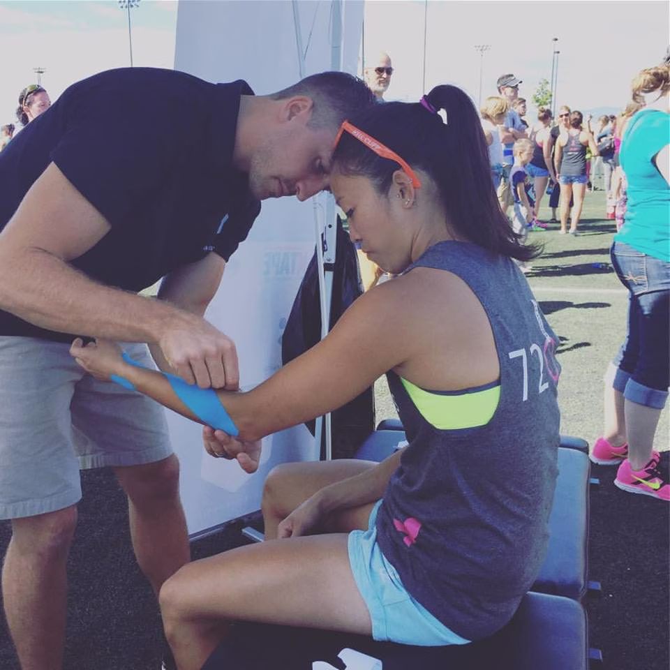 Joe Vear uses RockTape