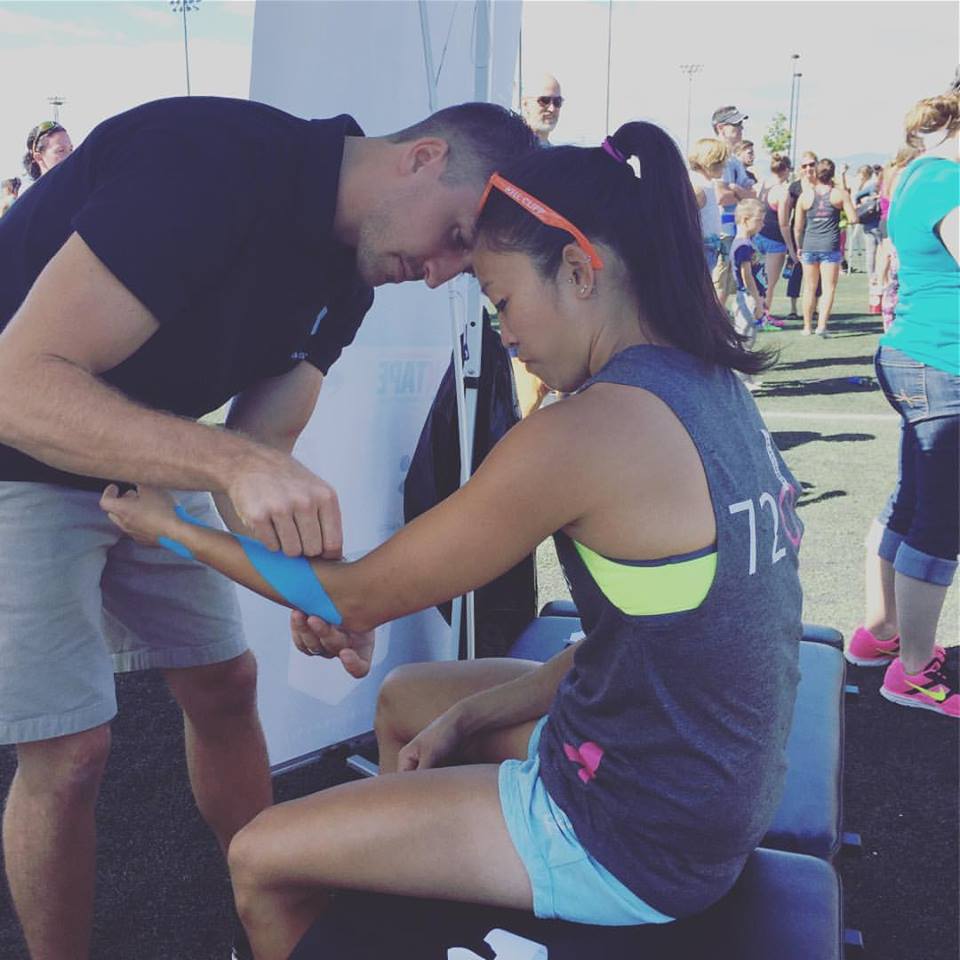 Joe Vear uses RockTape